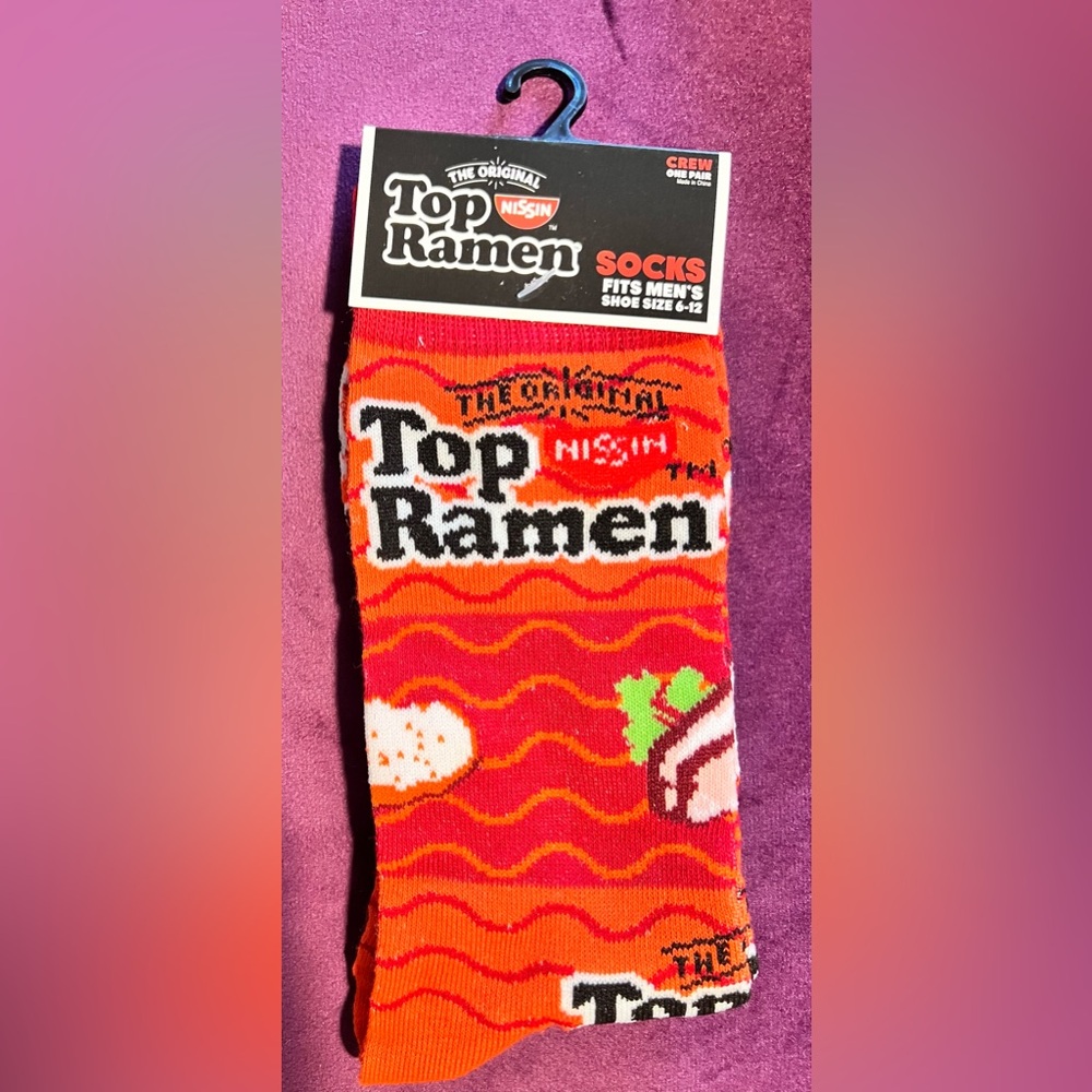 3 for $13 Ramen socks!